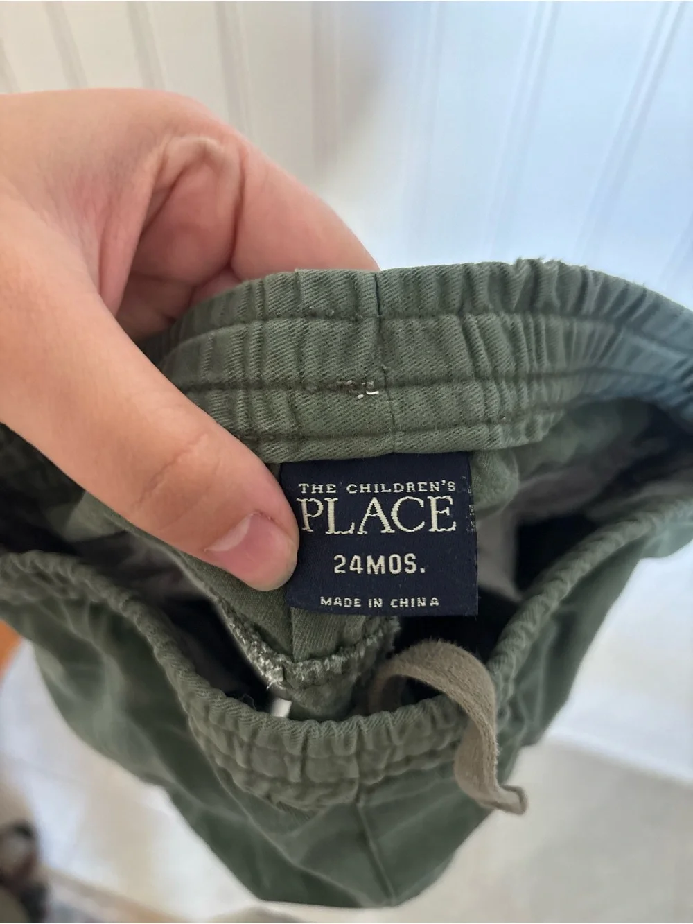 The Children's Place Dark Green Cargo Shorts
